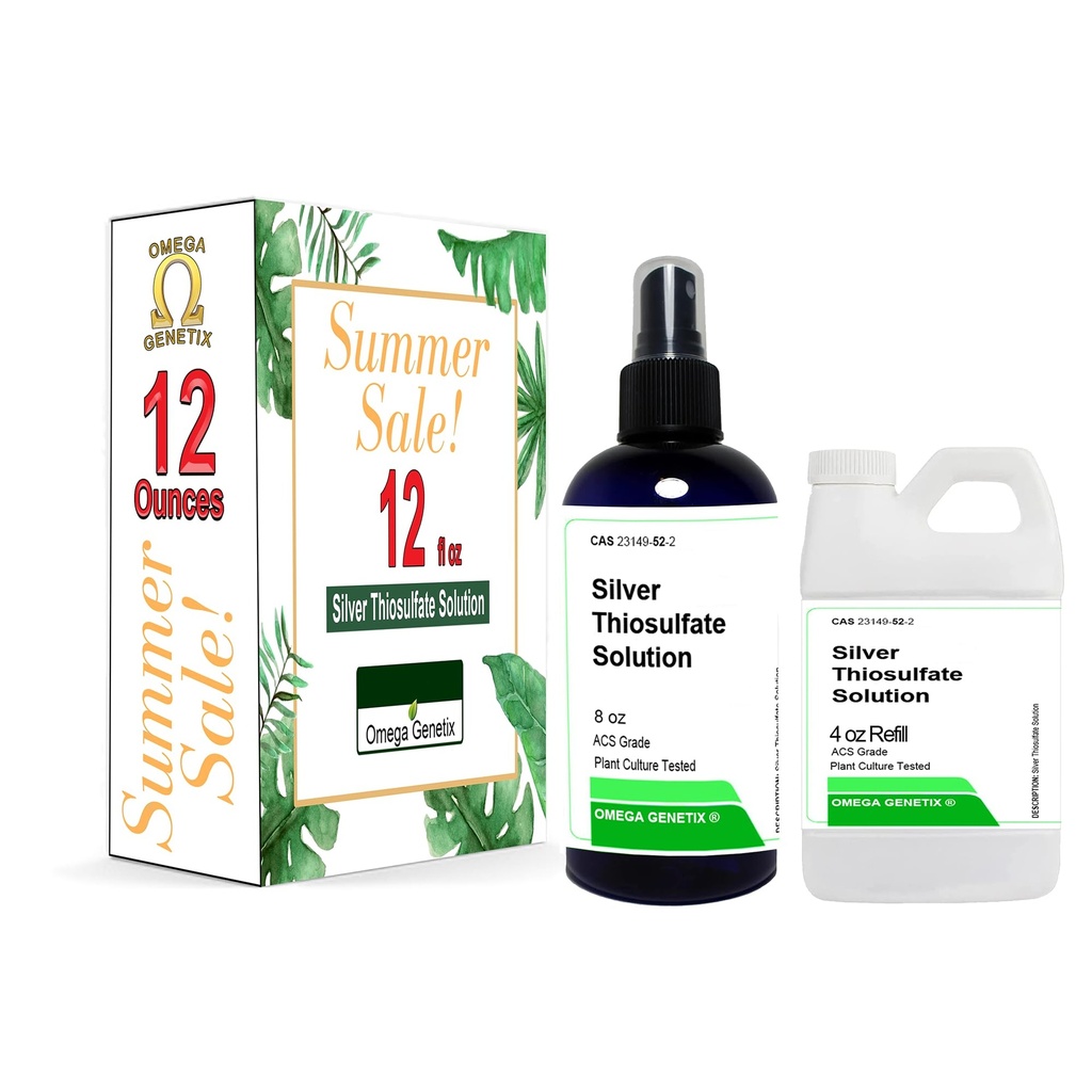 12 Oz Silver Thiosulfate Solution (Special Summer Pack)