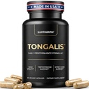 TONGALIS - Testosterone & Nitric Oxide Support - Daily Performance Formula for Men Who Train — 300mg Tongkat Ali + 500mg L-Citrulline — Muscle, Strength, Recovery — 60 Veggie Capsules