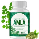 Organic Amla Superfruit Capsules 1000mg – Gooseberry Amla Fruit Supplement – Amla Powder Organic for Antioxidant, Energy & Digestive Support – 60 Capsules