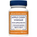 The Vitamin Shoppe Apple Cider Vinegar with Apple Pectin (100 Tablets)