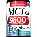 FITO MEDIC'S Lab | MCT Oil |180 softgels |mct Oil | Keto-Friendly Energy Support