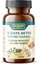 10 ημέρες Detox φυσικό καθαρισμό με ευκολία Δεν χρειάζεται διατροφή (60 Mini Softgels)