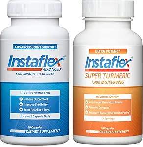 Instaflex Προηγμένη Κοινή Υποστήριξη και Super Turmeric με Bioperine
