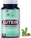 Yuve 20mg Lutein & Zeaxanthin Eye Health Supplement with Clinically Studied Lutemax 2020 Carotenoid Complex - Supports Dry Eyes, Fatigue & Vision Clarity - 30 Vegan Capsules