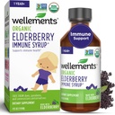 Wellements Organic Elderberry Syrup for Kids 