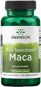 Swanson Maca 500 Milligrams 100 Κάψουλες