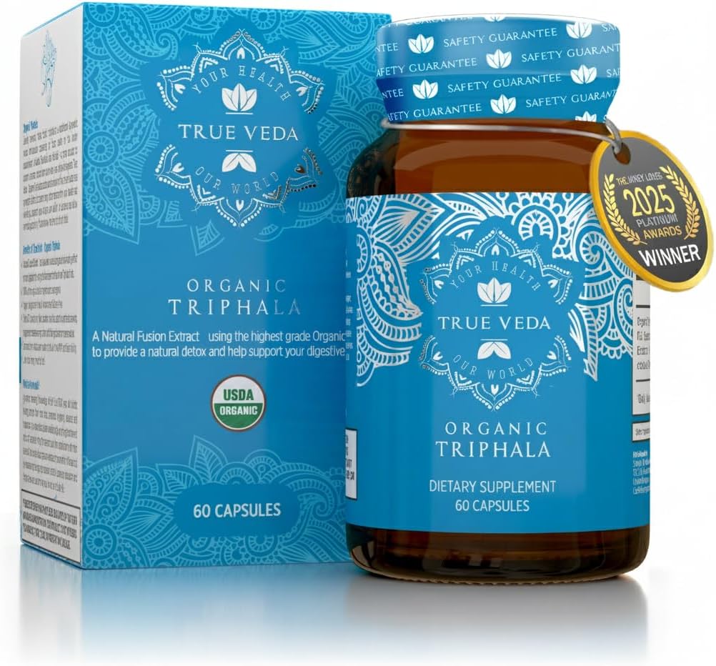 Κάψουλες Triphala – USDA Organic Certified 