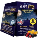 Βιταμίνες Dr. Price Natural Sleep Aid - Συμπλήρωμα ύπνου - Μελατονίνη για τον ύπνο - 30 Πακέτα - Βοηθήματα ύπνου Ενήλικες, Τρυπτοφάνη, Ηρεμία σκόνη μαγνησίου, μη υπνηλία υποστήριξη ύπνου