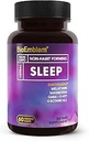 BioEmblem Natural Sleep Aid for Adults with Melatonin, Valerian Root, Suntheanine & More 