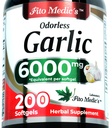 FITO MEDIC'S Garlic Pills | Garlic Supplements | 200 Softgels.