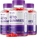 BioLyfe Keto ACV Gummies Advanced Formula Apple Cider Vinegar Maximum Strength (Pack of 3)(180 Gummies)