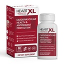 HeartXL Advanced - Heart Health Supplement - Three clinically Studied Mediterranean antioxidant extracts - Supports Blood Pressure, Cholesterol and Circulatory Health (60 Capsules)
