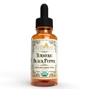 Khroma Herbal Products Organic Turmeric & Black Pepper - 2 oz Liquid - 30 Maximum Strength Servings