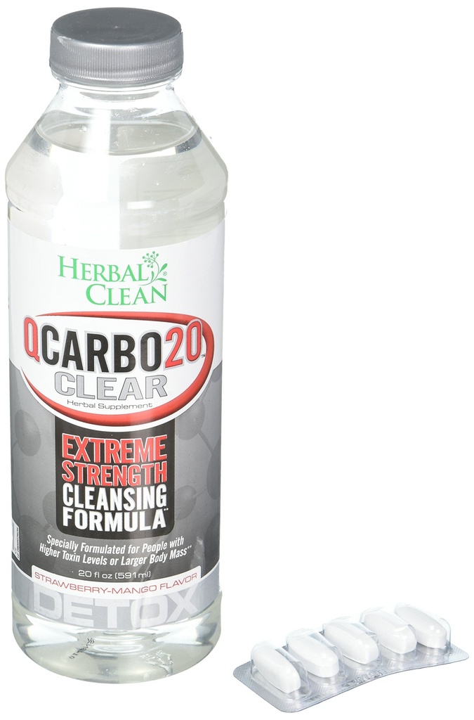 Clear Qcarbo Strawberry Mango, 0.02 Pound