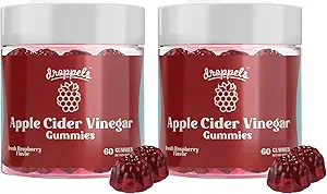 Σταγονίδια Apple Cider Vinegar Gummies 1000mg με Beet Root & Ρόδι 
