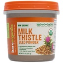 BareOrganics Milk Thistle Seed Powder - Organic Milk Thistle Herbal Powder for Liver Support, 8 Oz