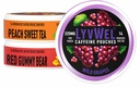 LyvWel 225mg Caffeine Pouches, Guarana-Powered Energy Pouches, Nootropic Pouches, Nicotine-Free & Tobacco-Free, 3-Pack, 42 Pouches (Wild Grape, Peach Sweet Tea, Red Gummy)