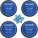 Caffeine Energy Pouches Cool Mint - Nicotine Free Pouches with 80mg Caffeine - Nootropic Pouches with L-Tyrosine, Taurine, Guarana, Theobromine - Caffeine Pouches Nicotine Free - 60 Pouches