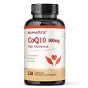 CoQ10 300mg - 120 κάψουλες - Υψηλή απορρόφηση - Μη ΓΤΟ - Χωρίς γλουτένη - Συνένζυμο Q10 - Καψάκια CoQ10