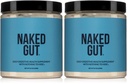 NAKED Gut - Daily Gut Health Supplement - Natural Gut Health Powder for Gut Cleanse, Digestive Support, GMO-Free, Soy-Free, Gluten-Free, Vegan and Hypoallergenic, 40 Servings (Pack of 2)