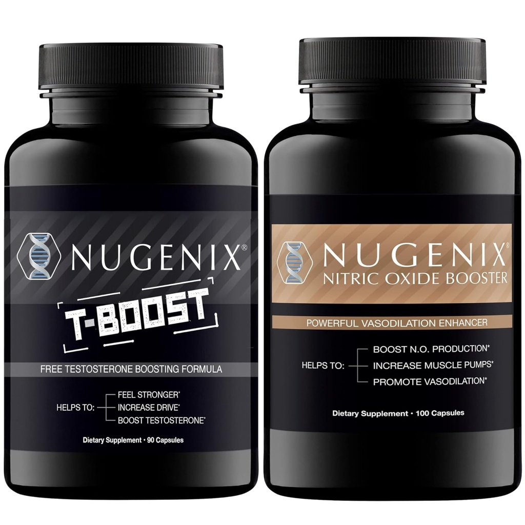Nugenix Nitric Oxide Booster και T-Boost δωρεάν Testosterone Booster για τους άνδρες