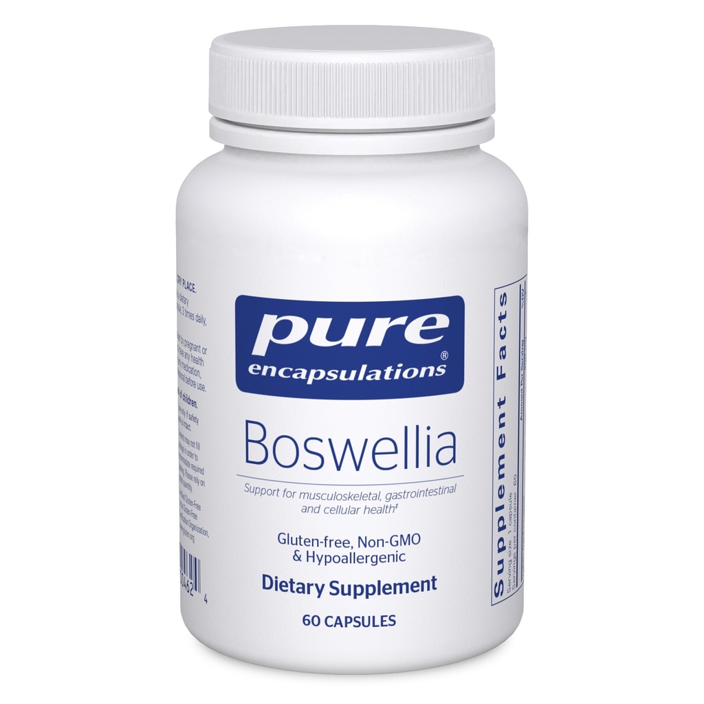 Pure Encapsulations Boswellia συμπλήρωμα - για την κοινή υγεία, GI & συνδετικό ιστό - Υποστηρίζει υγιείς αρθρώσεις & Digestive υγεία* - μη ΓΤΟ & Vegan - 60 κάψουλες