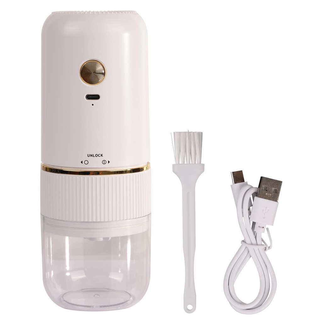 Electric Pill Crusher,Electric Pill Grinder,Easy Fine Powder Adjustable Coarse to Fine Grind, Portable Cordless Ceramic Grinder