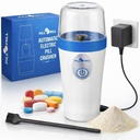 Small Electric Pill Crusher Fine Powder by Pill Mill - Pill Grinder Fine Powder - Powder Grinder for Elderly, Medicine Grinder for Small and Large Tablets, Triturador de Pastillas Medicinas