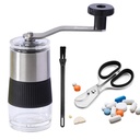 Pill Crusher with Pill Splitter,Baby Medicine Tablet Crusher Grinder, Grind Pills into Fine Powder,Mills for Feeding Tube, Pets & Kids