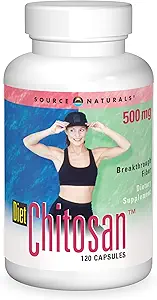 Πηγή Naturals Διατροφή Chitosan 500 Mg,120 κάψουλες