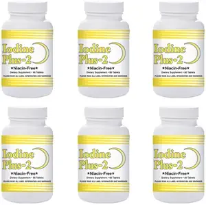 Natural Living Iodine Plus for Low Thyroid – 6 Bottles
