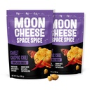 Moon Cheese Space Spice, Sweet Cosmic Chili, Crunchy, Protein-Rich Cheese Snack Chips, Keto Friendly, 100% Real Cheese, Low Carb, Gluten-Free, Low Sugar, 10 oz bags (Pack of 2)