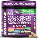 Clean Nutra Garlic Ginger Oil of Oregano Cayenne Pepper Grapefruit Soursop Black Cumin Sea Moss Black Pepper Vitamin C and Zinc VIT C Detox Gut Health Black Seed Cleanse 90 Vegan Capsules