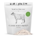 NorCal Organic - Κλασική πρωτεΐνη ορού γάλακτος - 100% Grass-Fed και Grass-Finished - UnFLAVORED - Λεκιθίνη-δωρεάν - 2lb Μαζική