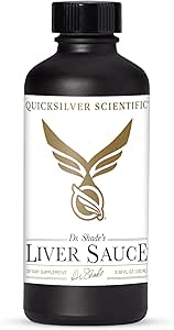 Quicksilver Scientific Liver Sauce - Liposomal Liver Detox με DIM, Quercetin, Lipoic Acid, Milk Thistle και Dandelion Root Supplement - Υποστηρίζει Bile & Toxin Momentum (100 ml / 3,38 oz)