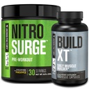 Jacked Factory Nitrosurge Προ-εξάσκηση σε ανανά & Build XT μυϊκή Building Bundle για άνδρες & γυναίκες
