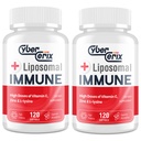 Liposomal Immune Support Supplement for Adults, Complex with L-Lysine 1.500mg, Vitamins, Minerals & Herbal Extracts, Complete Daily Wellness Blend for Men & Women - 240 Κάψουλες