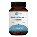 R-U VED Memoren - Bacopa Supplements, Organic Bacopa Monnieri, Gotu Kola, Gingko, & Ashwagandha for Memory & Focus, Cognitive Support Pill for Adults - 60 Servings