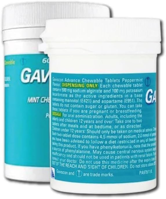 Advance Mint Chewable Tablets 60 Pack Mint - 1 Pack