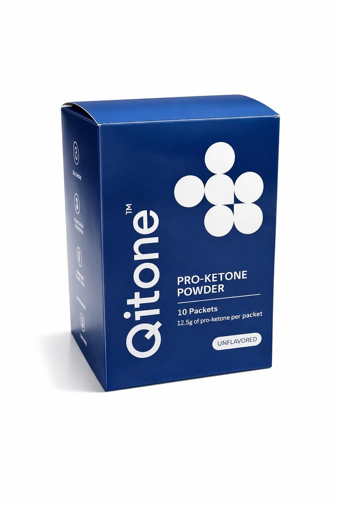 Pro Ketone Powder, Rapid Ketones for IQ Boost & Reducing Brain Fog, Keto Support, Post Workout Recovery, 0 Sugar, 0 Sodium, Unflavored, 10 SVG, Single Serve Packs
