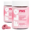 O Positiv FLO PMS Gummies for Women - Proactive PMS Relief - Στόχοι Ορμονικά Breakouts, Bloating, Cramps, & Mood Swings with Chasteberry, Vitamin B6, & Lemon Balm - PMS Gummies (Pack of 2)