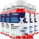 (5 Pack) Insta Surge XL Gummies, InstaSurge XL Gummys Performance Supplement for Men, Advanced Maximum Strength Overall Health & Wellness Vitamin Formula Natural Ingredients Reviews Gomitas (300 ct)