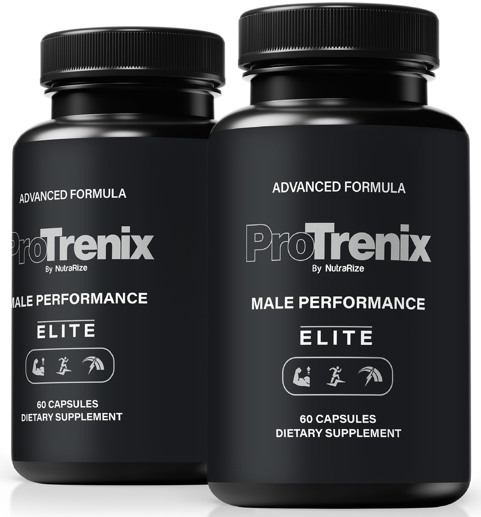 (2 Pack) Protrenix - Official Protrenix Pills For Men, Ultra Premium Protrenix Elite Male Formula To Support Natural Energy, Lasting Stamina and Peak Performance, Pro Trenix Caps Review (120 Capsules)