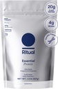 Τελετουργική προγεννητική Vegan Protein Powder: Choline to Support Prenatal, Postpartum, & Γαλουχία, 20g Βιολογική Πρωτεΐνη Ρήνου από Αναγεννητικές Φάρμες στις ΗΠΑ, Χωρίς γλουτένη, με βάση φυτά, Χωρίς ζάχαρη†, Βανίλια, 1Lbs