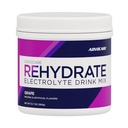 AdvoCare Rehydrate - Ηλεκτρολυτικό Μείγμα Ποτού - Περιλαμβάνει Μαγνήσιο, Νάτριο, Κάλιο & Ασβέστιο - Αντιοξειδωτικό & Αμινικό Οξύ Ενισχυμένο - Υποστηρίζει Ενυδάτωση & Ανάκτηση - Σταφύλι, 12,7 oz