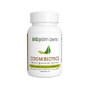 BIOptimizers Cognibiotics Probiotic Brain Supplement - Βοηθά στην υποστήριξη Mood, καλύτερη εστίαση, μνήμη, διανοητική σαφήνεια - 30 κάψουλες