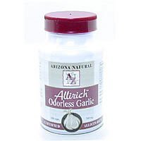 Allirich Odorless Garlic 500mg - 250 caps,(Arizona Natural) ( Multi-Pack)