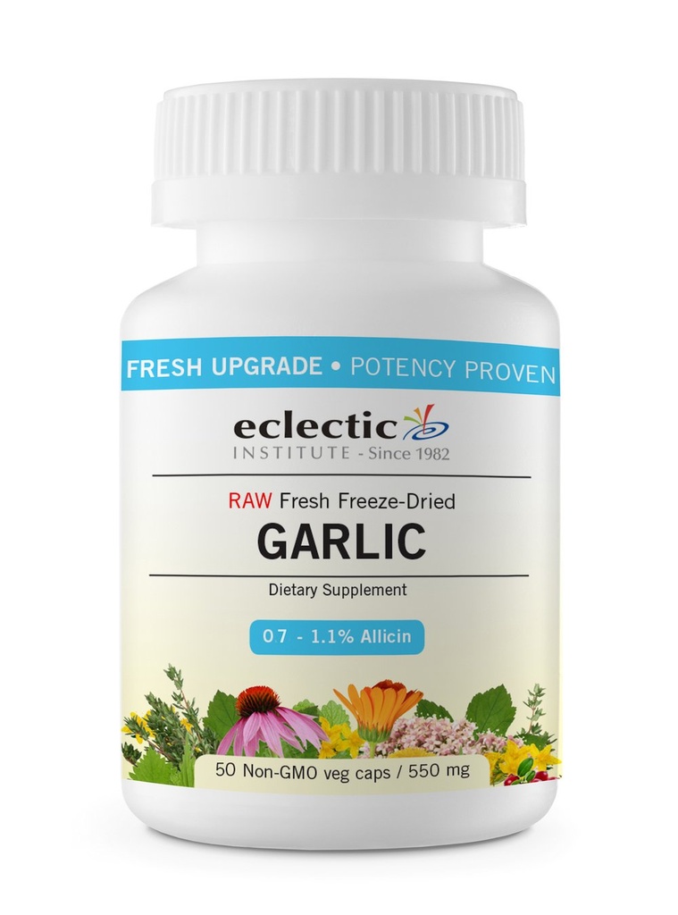 Eclectic Garlic 550 Mg Cog Fduv, Blue, 50 Count