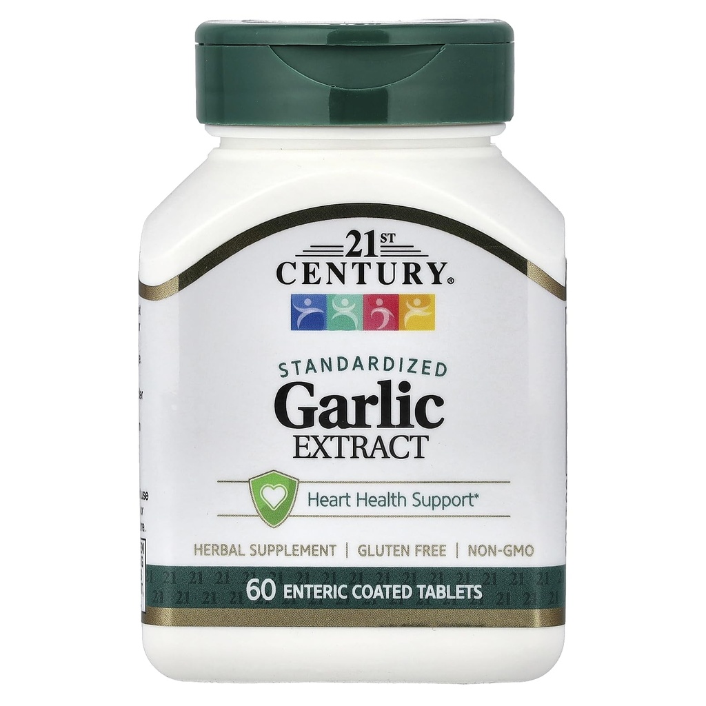 21st Century Garlic (odorless) Tablets, 60 Count (21840)