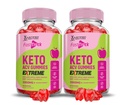 (2 Pack) Fast Track Keto ACV Gummies Extreme 2000MG Fasttrack Keto Gummies Apple Cider Vinegar Formulated with Pomegranate Beet Juice Powder B12 Vegan Non GMO 120 Gummys